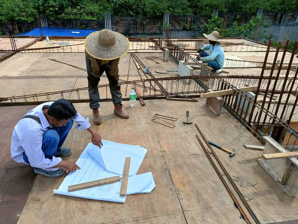 kontraktor baca pelan